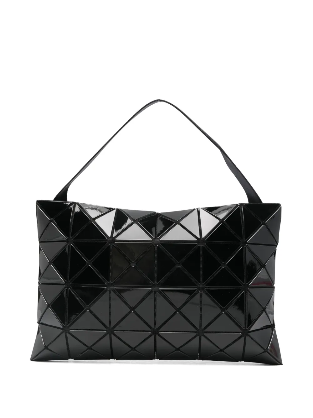 Bao Bao Issey Miyake Geometric-pattern Shoulder Bag In Black