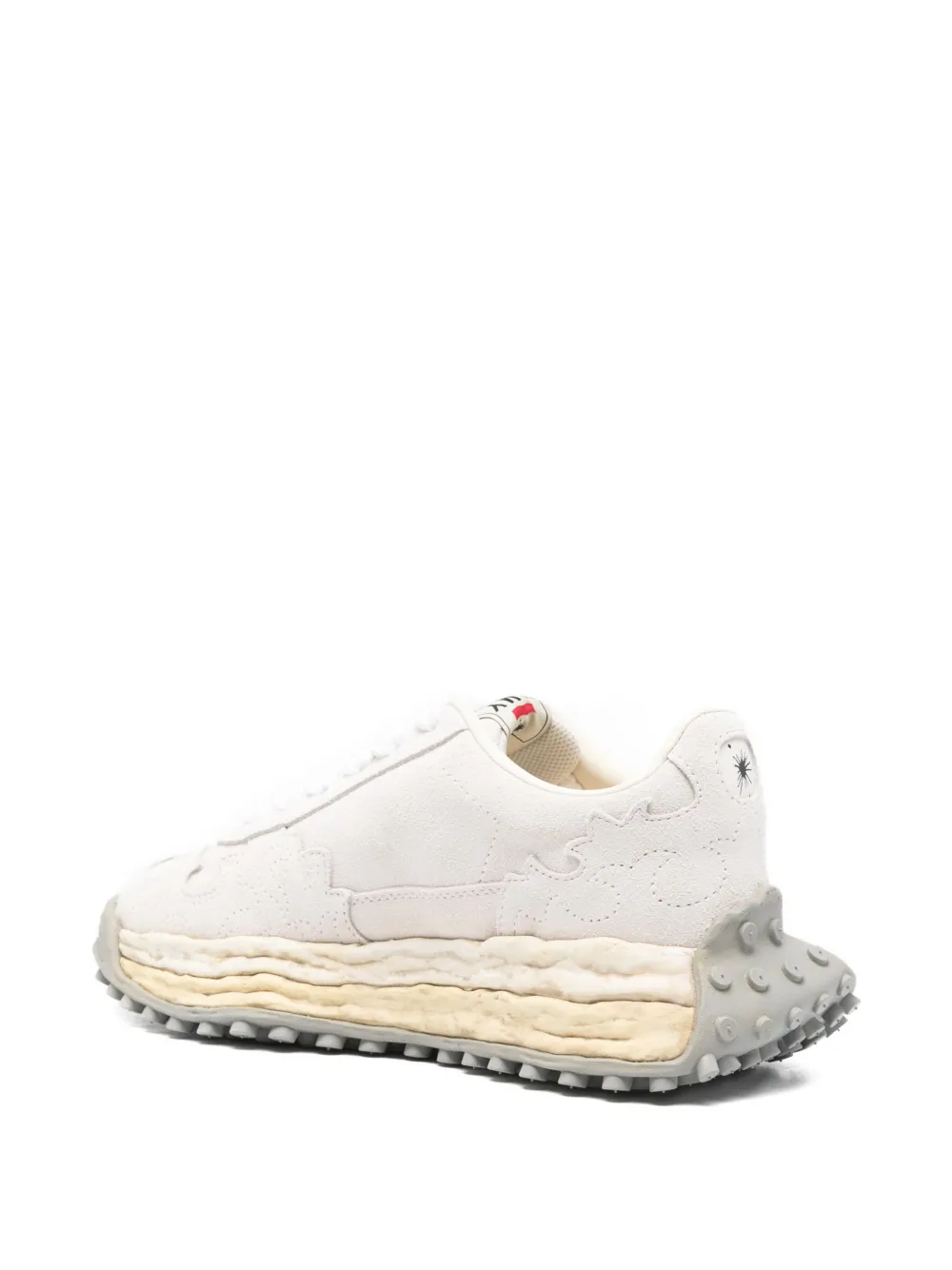 Maison MIHARA YASUHIRO Larry sneakers met vlakken Wit