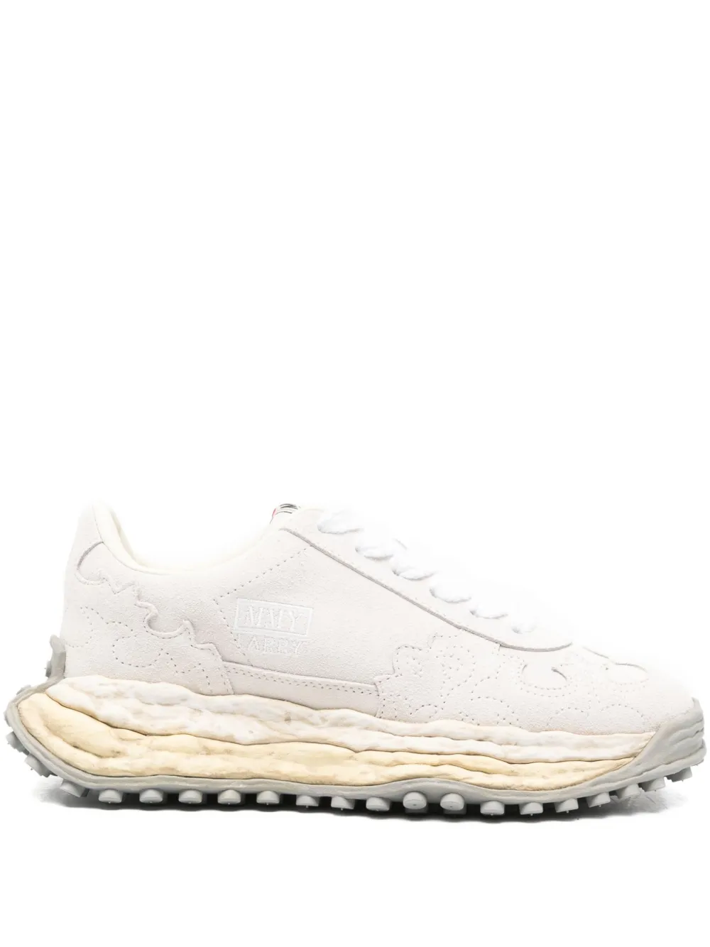 Maison MIHARA YASUHIRO Larry sneakers met vlakken Wit