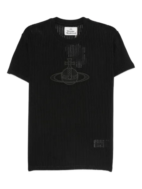 Vivienne Westwood playera de canalé con motivo Orb