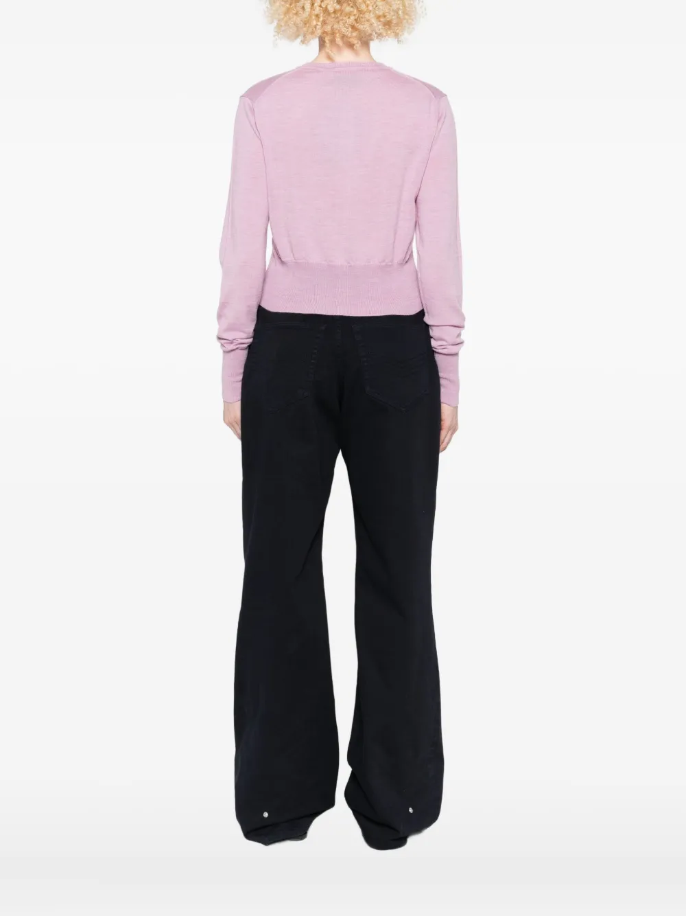 Vivienne Westwood Bea Orb-embellished Button Cardigan In Purple
