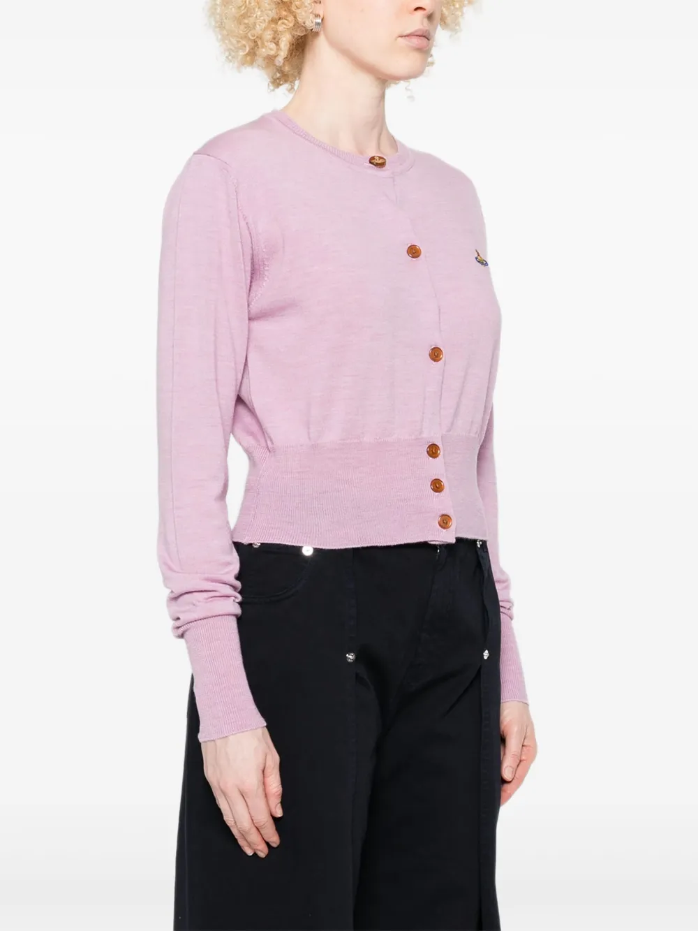 Vivienne Westwood Bea vest met Orb-knopen Roze