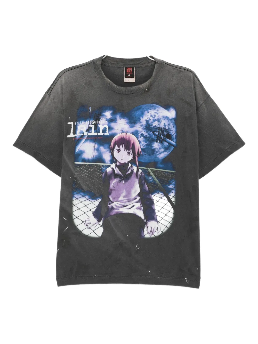 SAINT MXXXXXX graphic-print T-shirt - Grigio