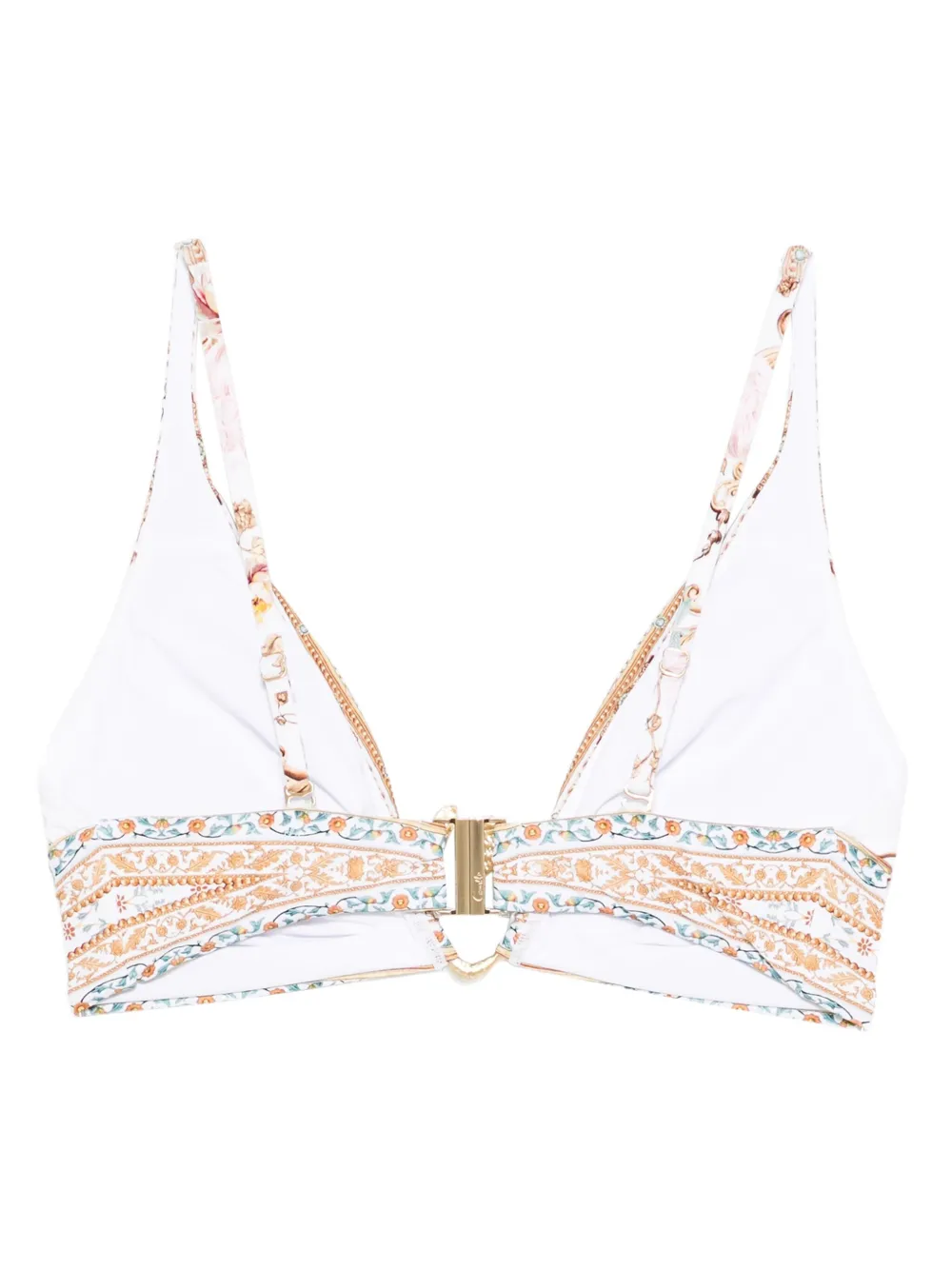 Camilla paisley-print buckle bikini top | Bikinis | Image 2