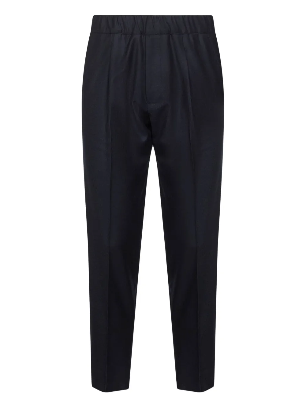 D4.0 elasticated-waistband pleated trousers - ブルー D4.0 elasticated-waistband pleated trousers - ブルー