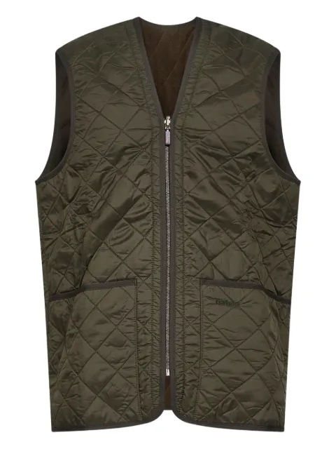 Barbour quilted zip-front gilet