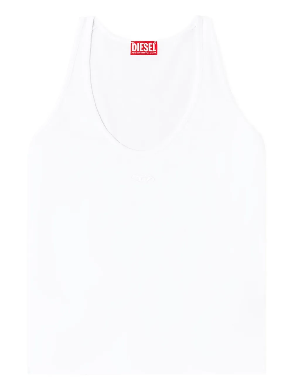 Diesel Canotta svasata - Bianco