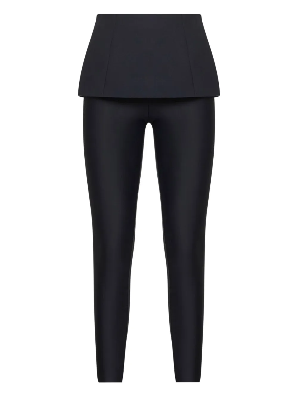 Diesel Legging met basque-taille - Blauw