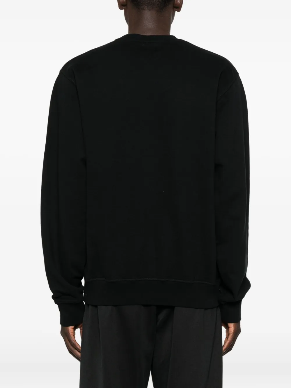 Arte Antwerp Embroidered-eye Sweatshirt In Black