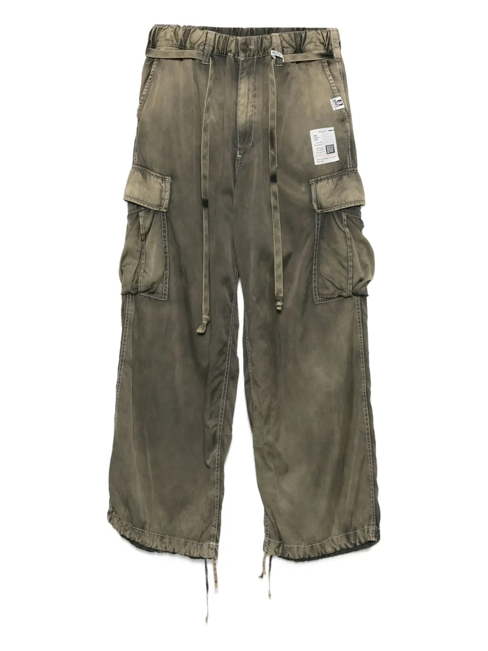 Maison MIHARA YASUHIRO カーゴパンツ - グリーン Maison MIHARA YASUHIRO カーゴパンツ - グリーン