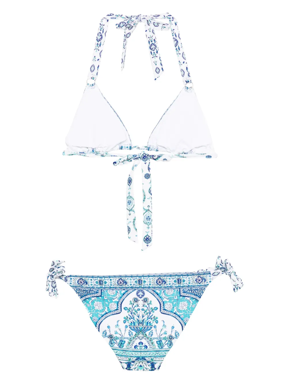 Camilla paisley-print halter-neck bikini | Bikinis | Image 2
