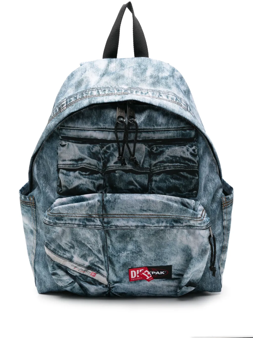 Eastpak x Diesel denim-effect backpack - Blu