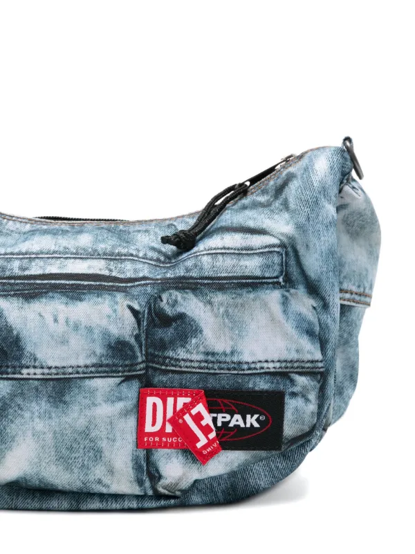 Eastpak x Diesel denim-effect Shoulder Bag | Blue | FARFETCH