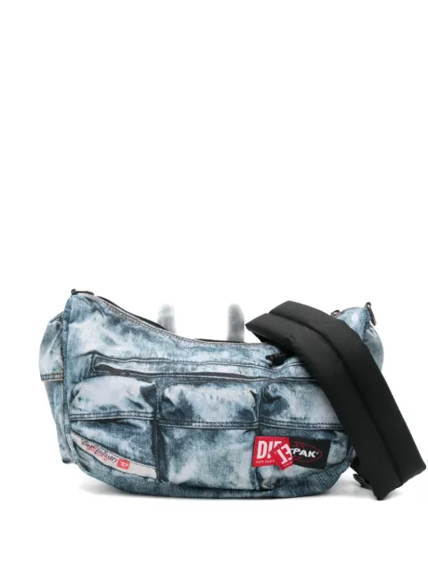Eastpak bolsa de hombro con efecto de mezclilla en colaboración con Diesel