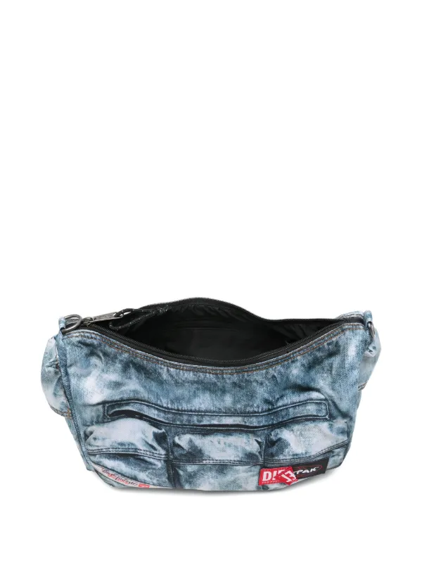 Eastpak x Diesel denim-effect Shoulder Bag | Blue | FARFETCH
