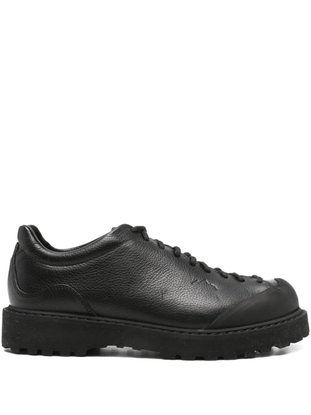 Diemme Ampezzo leather lace-up sneakers Black