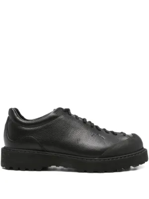 Kiton クロコエンボス レザースニーカー | ブラック | FARFETCH JP