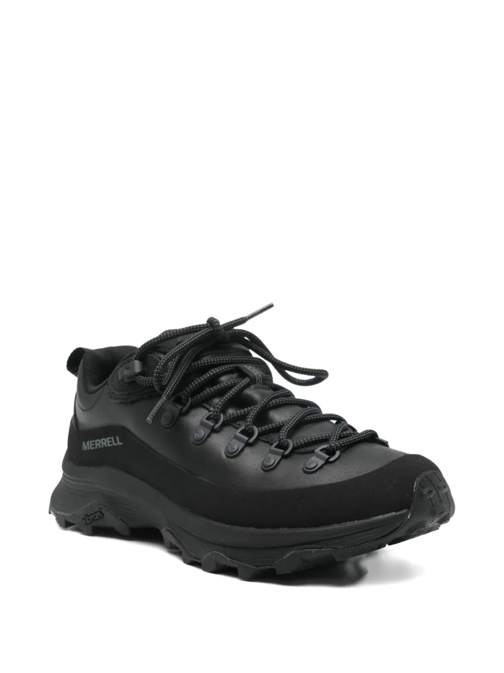 Merrell Lace-up Panelled Sneakers In Black