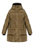 DSQUARED2 hooded puffer coat - Green