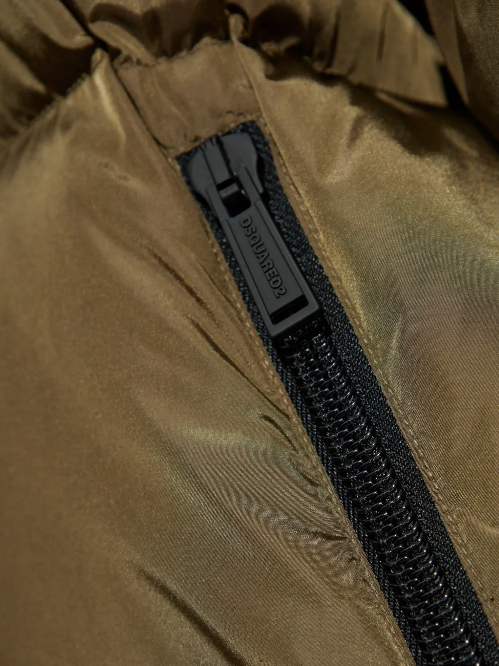 DSQUARED2 Donsjas met capuchon Groen