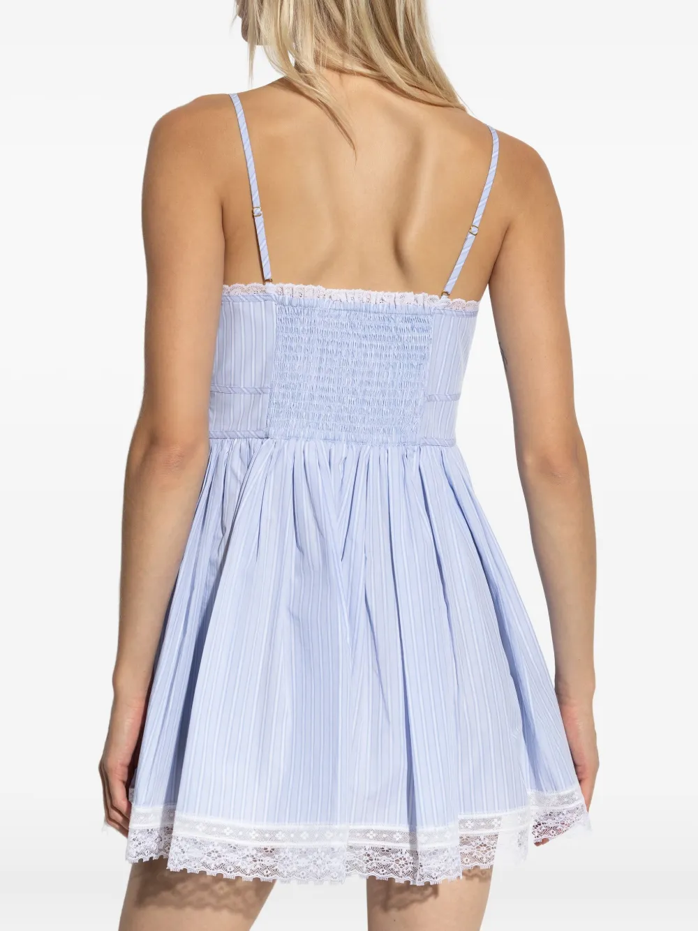 Loveshackfancy Sleeveless Dress In Blue