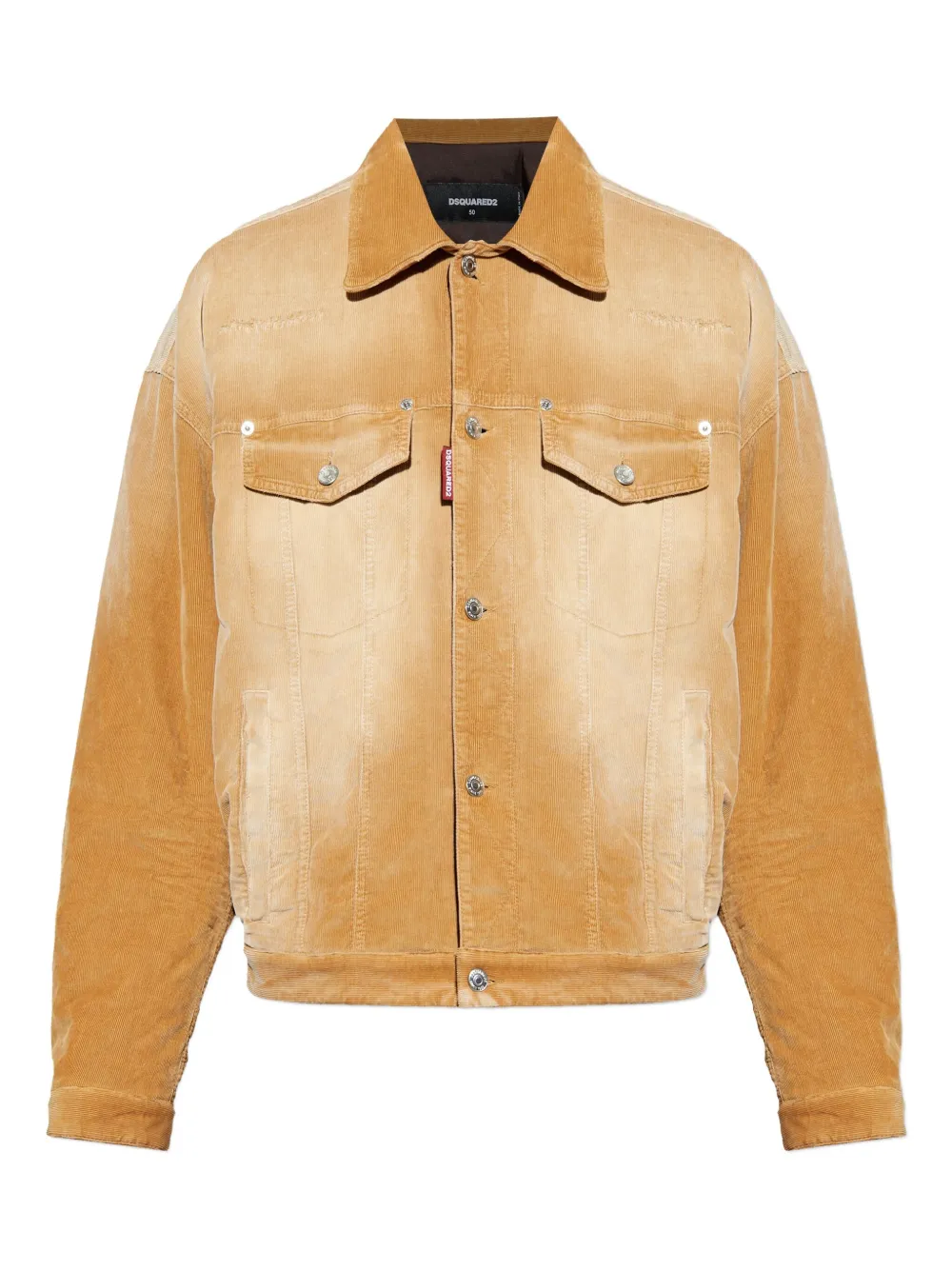 DSQUARED2 corduroy shirt jacket | Brown | Image 1