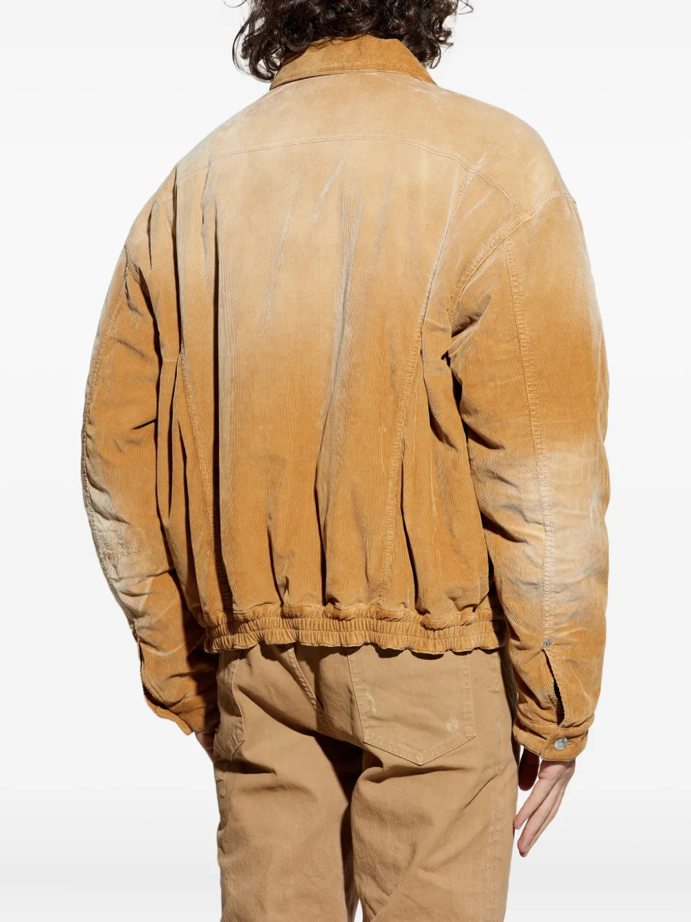 Dsquared2 Long Sleeve Casual Jacket In Brown