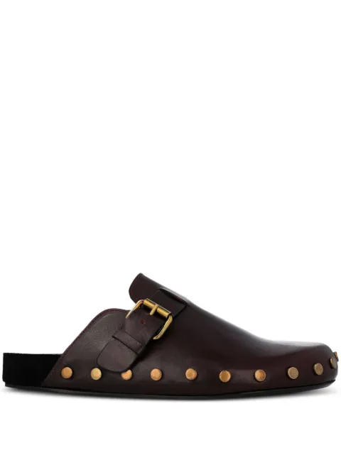 ISABEL MARANT buckle-fastening studded slip-ons 