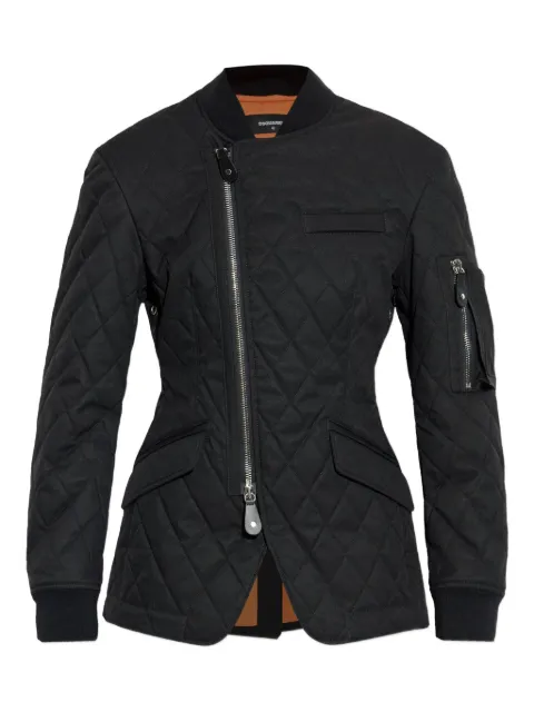 DSQUARED2 quilted asymmetric-zip jacket