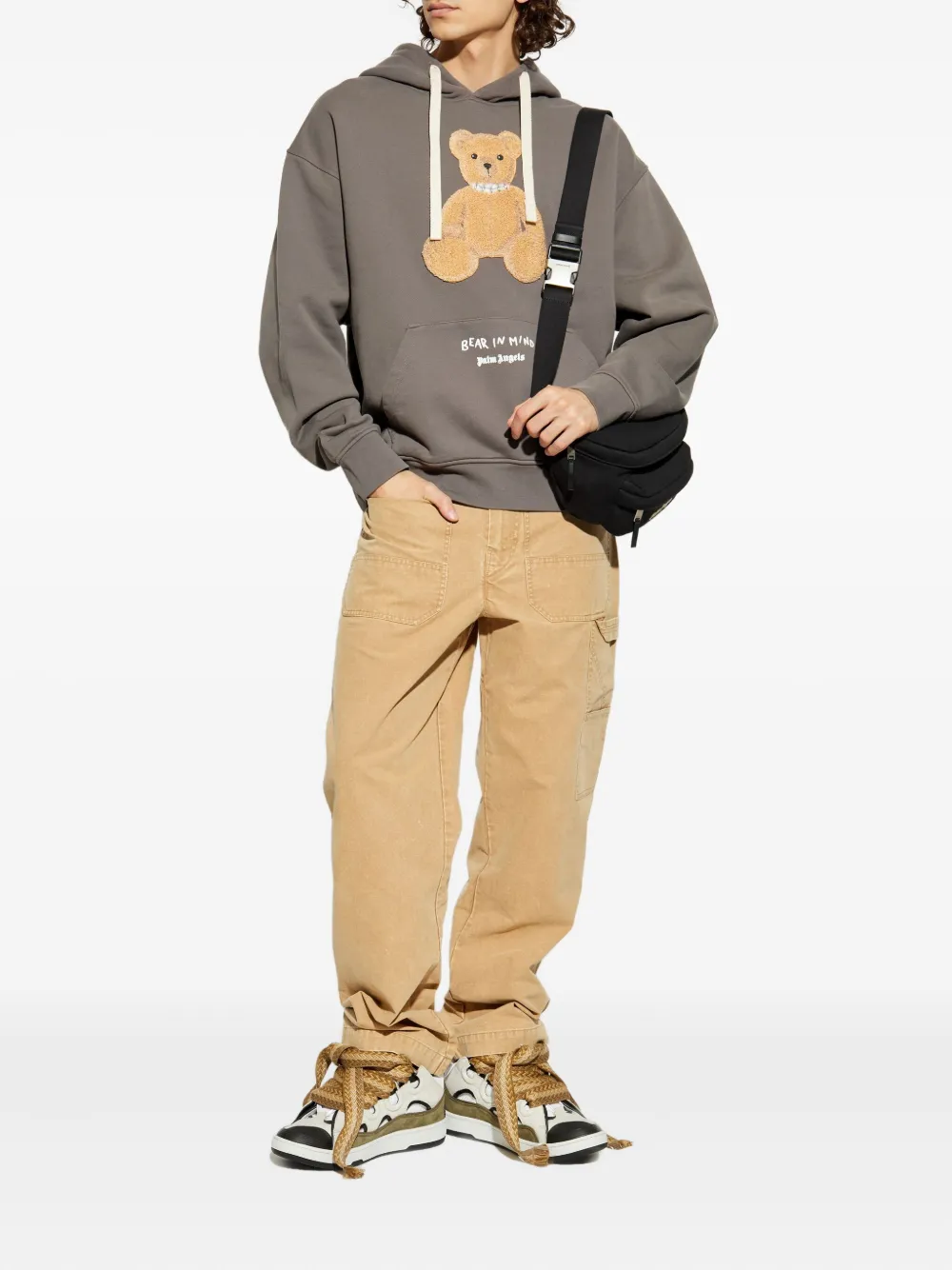 MARANT Tobias belted pocket trousers - Beige