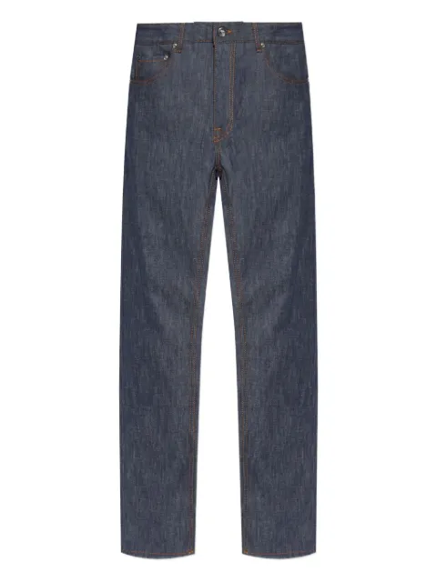 ETRO contrast-stitched jeans