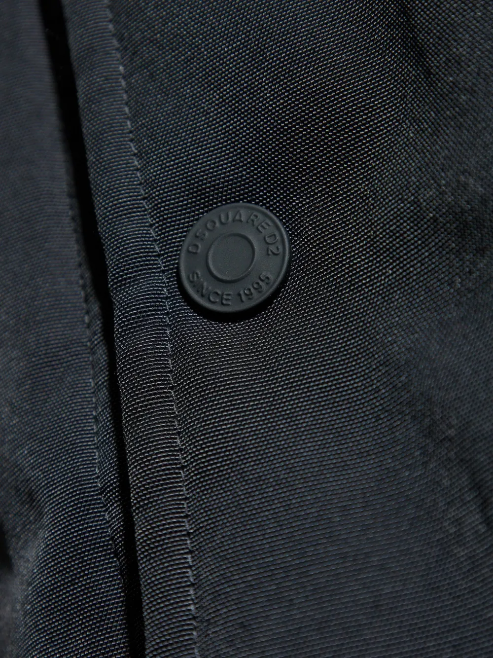Dsquared2 Quilted Snap-fastening Gilet In Black
