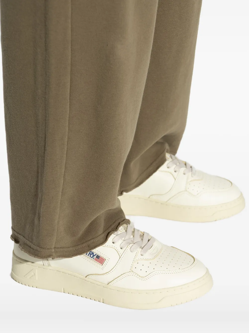 Autry Med-Way leather sneakers White