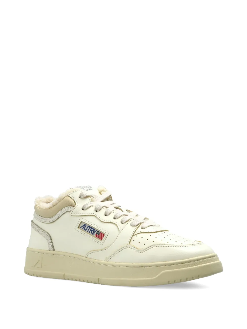 Autry Med-Way leather sneakers White