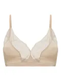 Hanro lace-trimmed bra - Neutrals