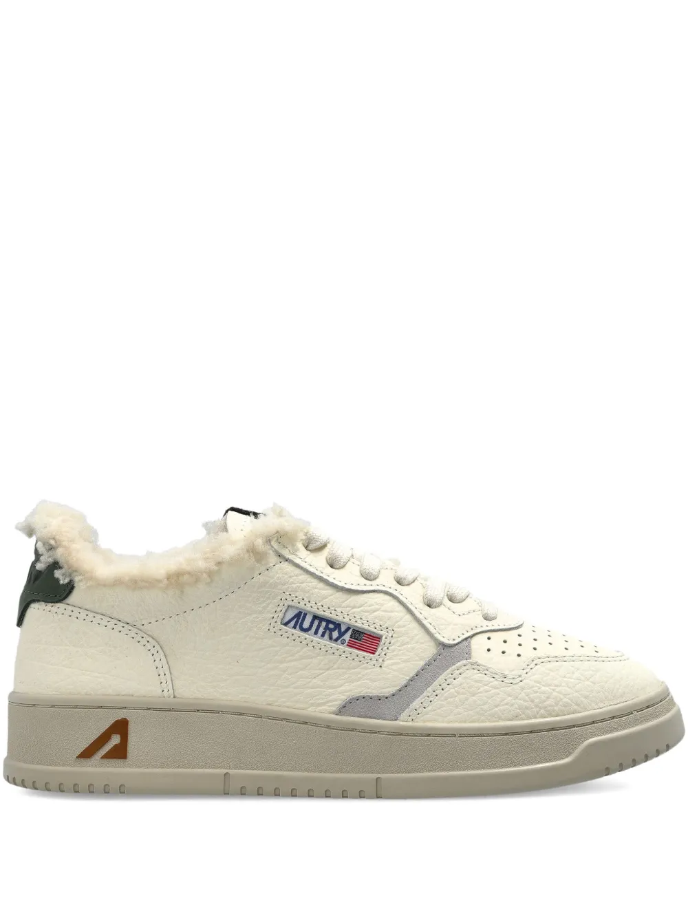 Autry Medalist leather sneakers White