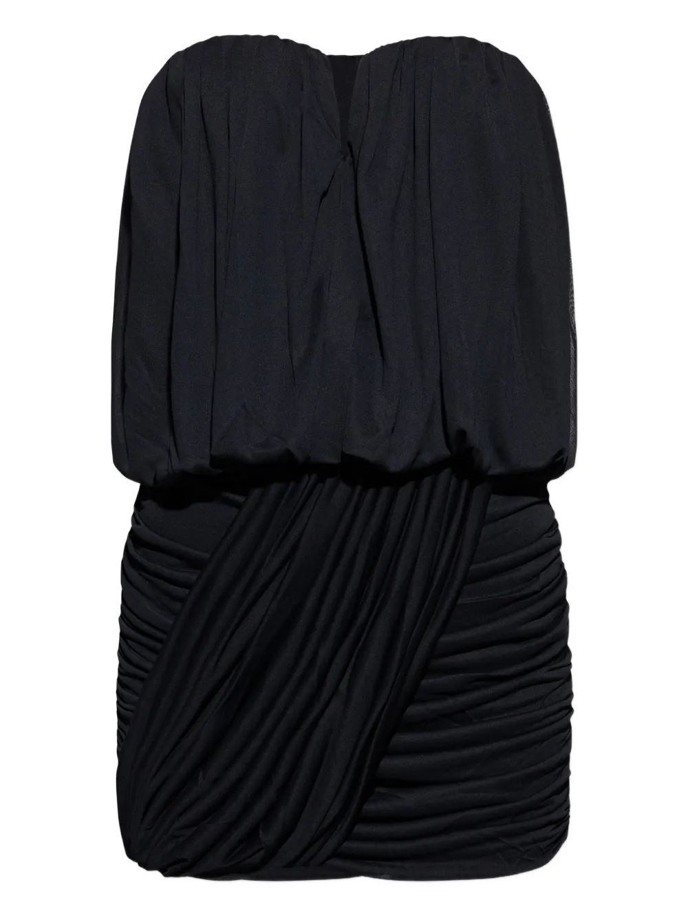 ISABEL MARANT strapless pleated dress | Black | Image 1
