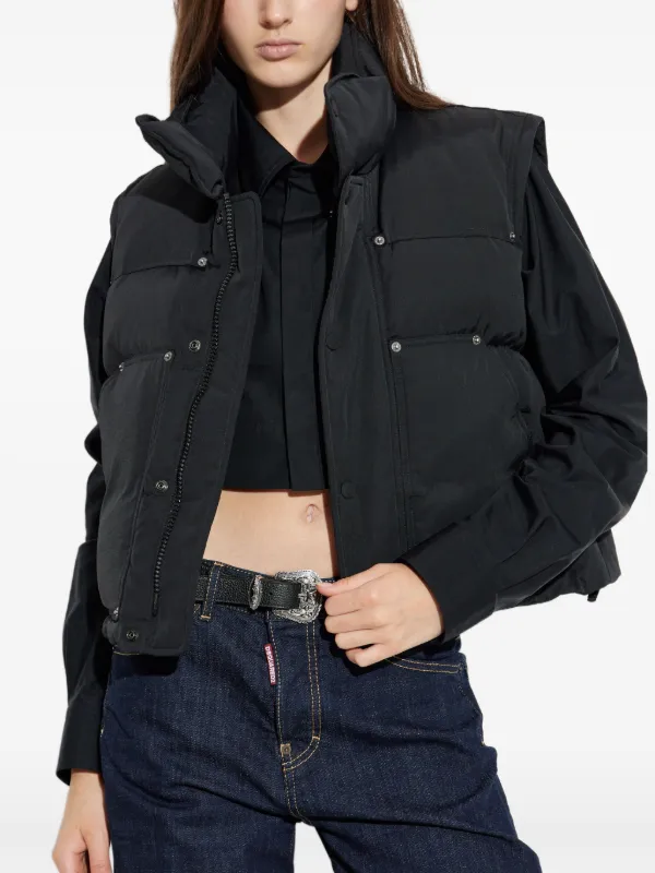 新品 DSQUARED2 PUFFER VEST 送料&関税込】Dsquared2 Quilted Logo Vest a (D SQUARED2/ダウンジャケット・コート)  138536417【BUYMA】