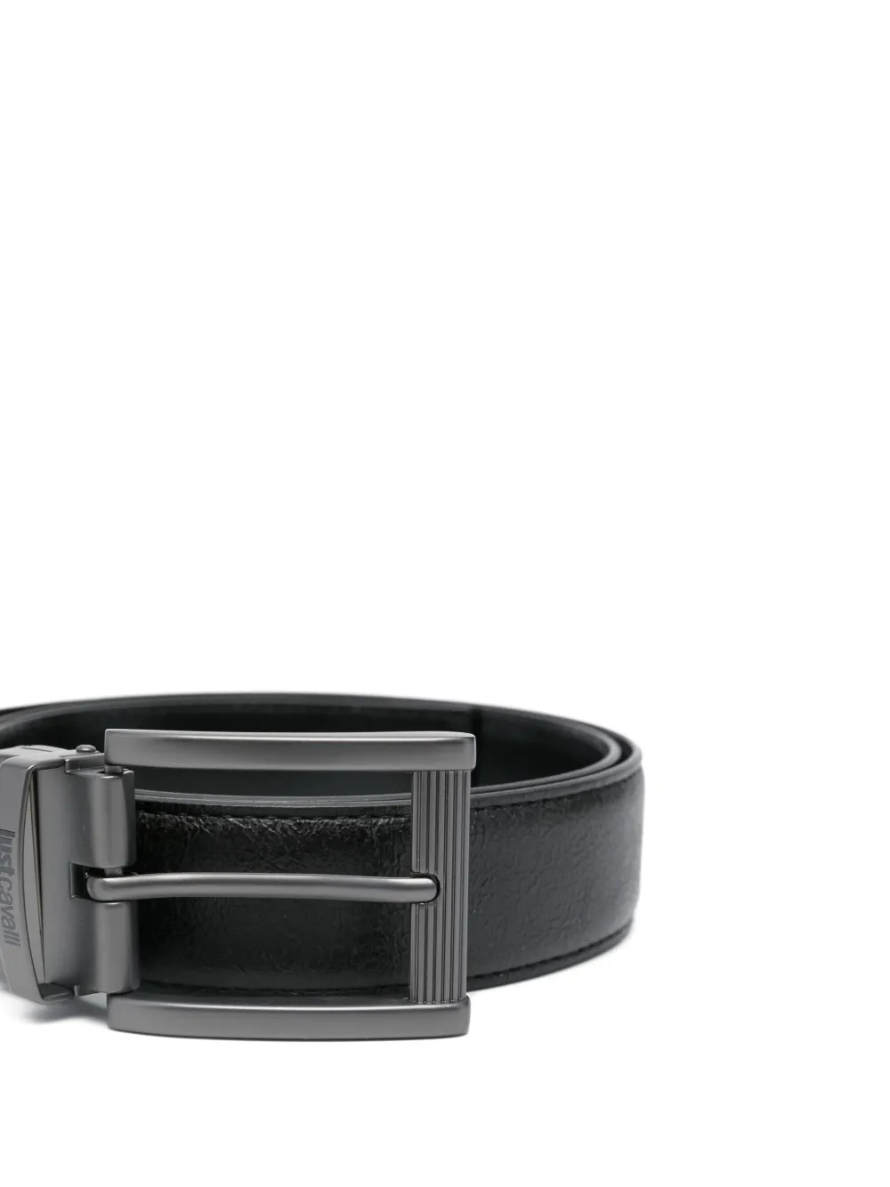 Just Cavalli leather belt - Zwart