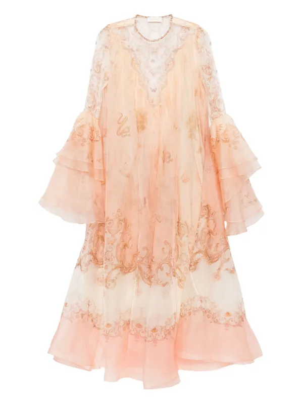 Zimmermann Hypnotic Maxi Dress - Pink Zimmermann Hypnotic Maxi Dress - Pink
