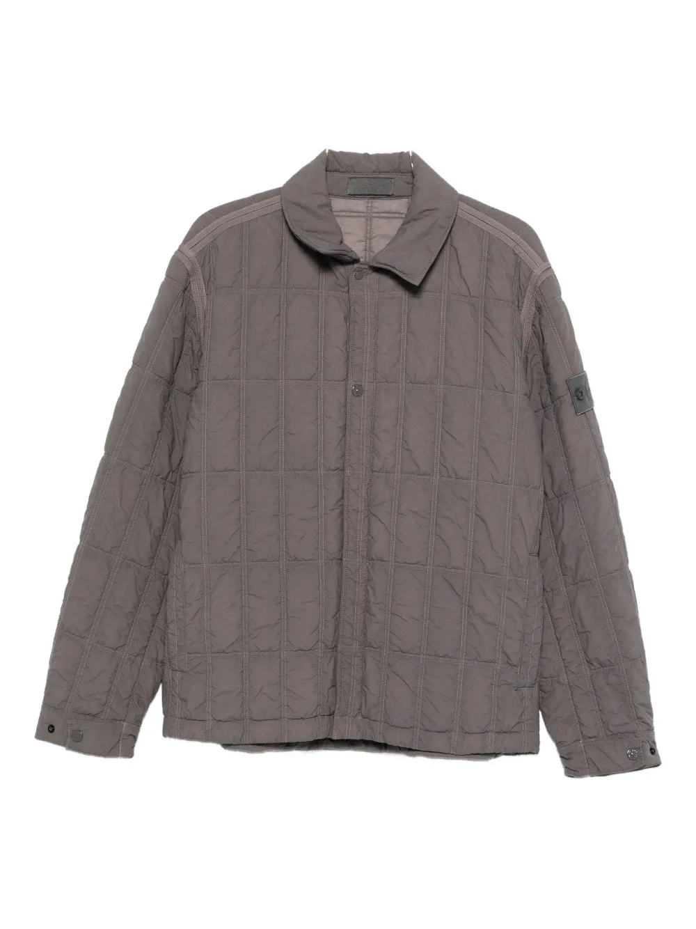 Stone Island quilted jacket - Grigio