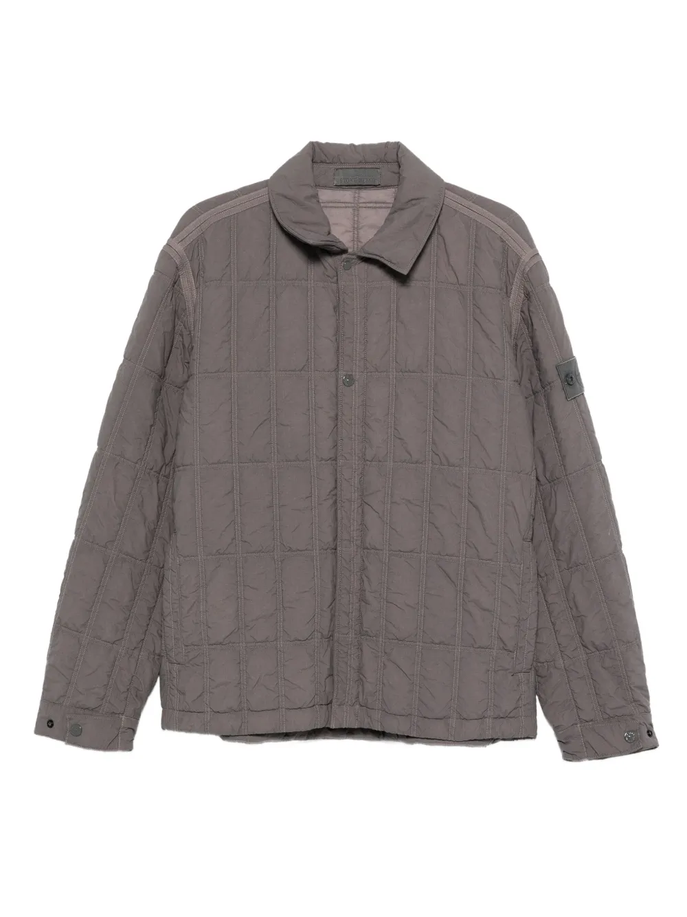 Stone Island quilted jacket | Grey | Image 1