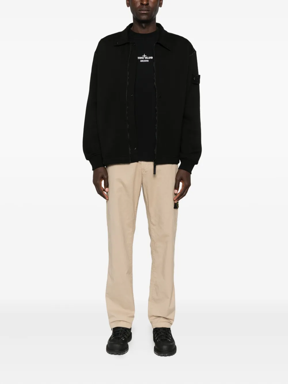 Stone Island zip-fastening jacket | Bomber Jackets | Image 2