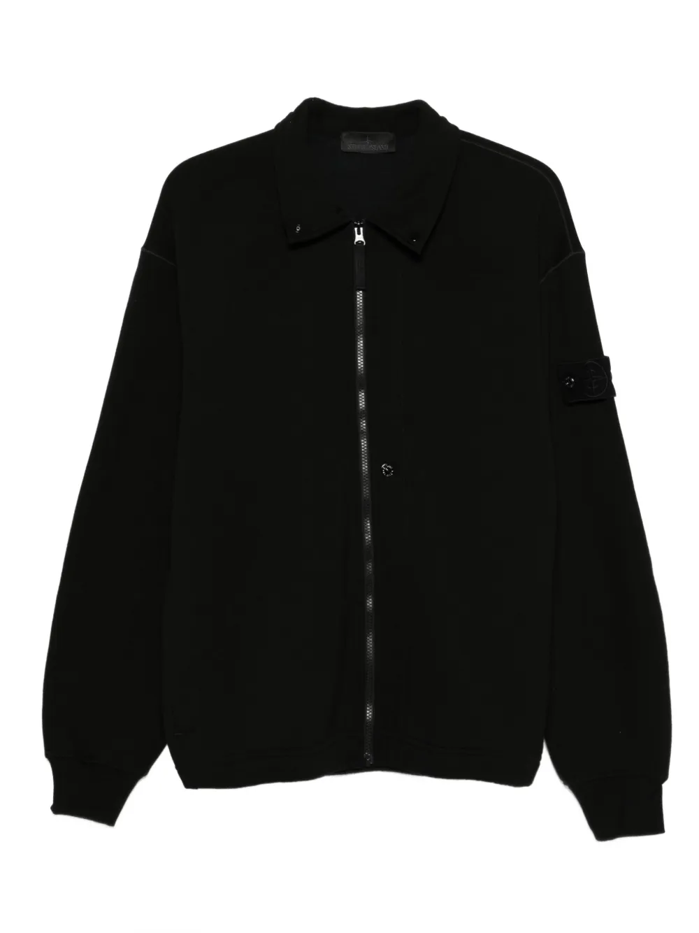 Stone Island zip-fastening jacket | Black | Image 1