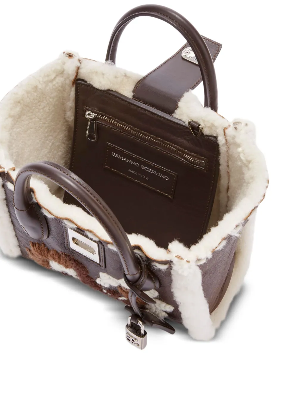 Ermanno Scervino Maggie kleine shopper Bruin