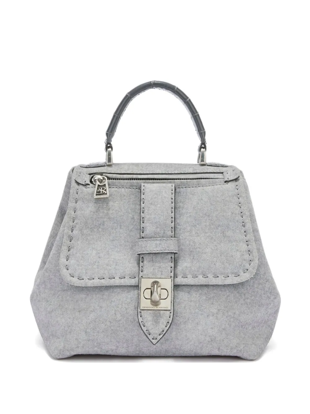 Ermanno Scervino Liza top-handle tote bag - グレー Ermanno Scervino Liza top-handle tote bag - グレー