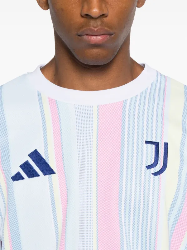 Adidas x Juventus Striped long-sleeve T-shirt White FARFETCH PH