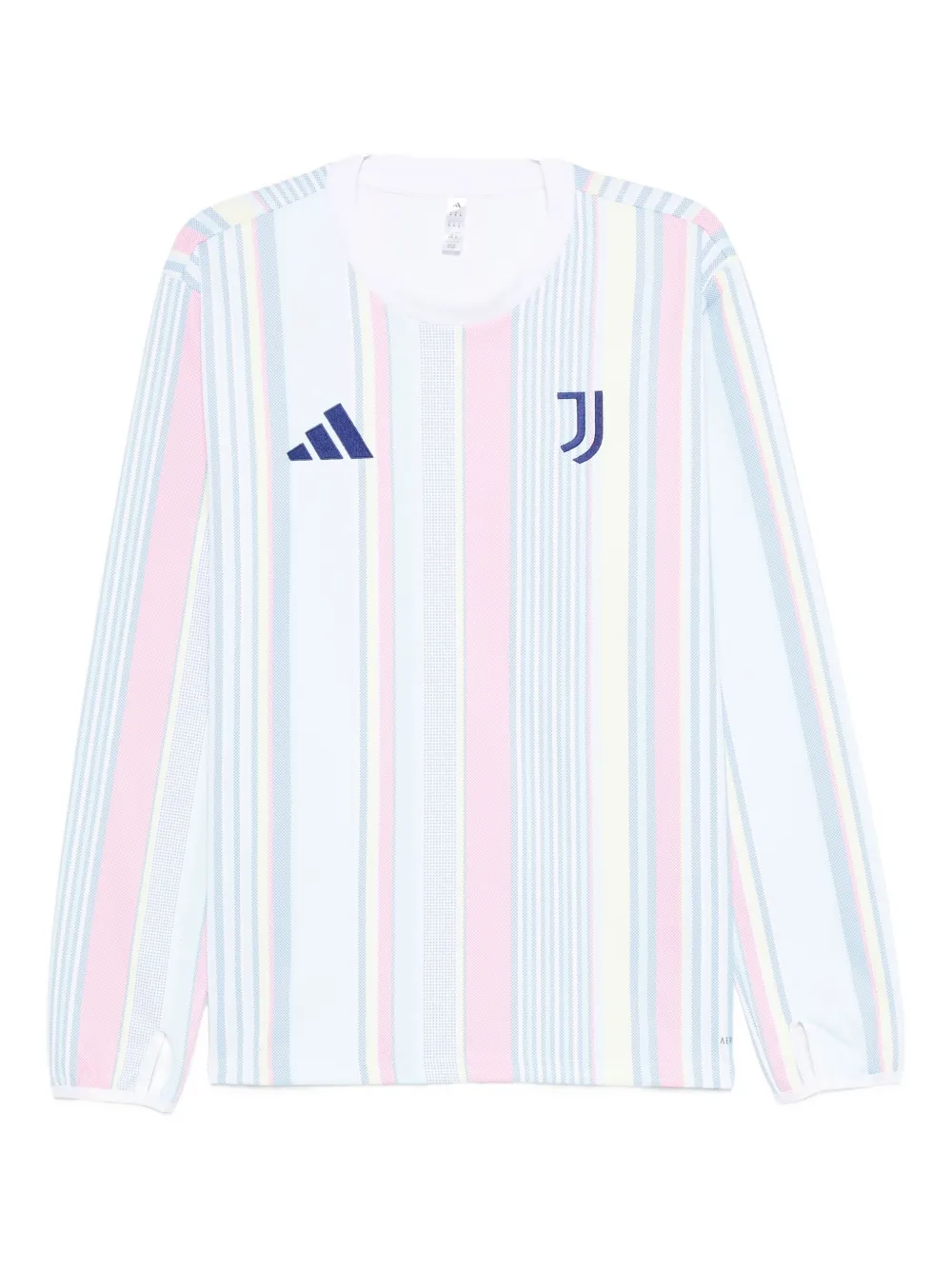 adidas x Juventus striped long-sleeve T-shirt | White | Image 1