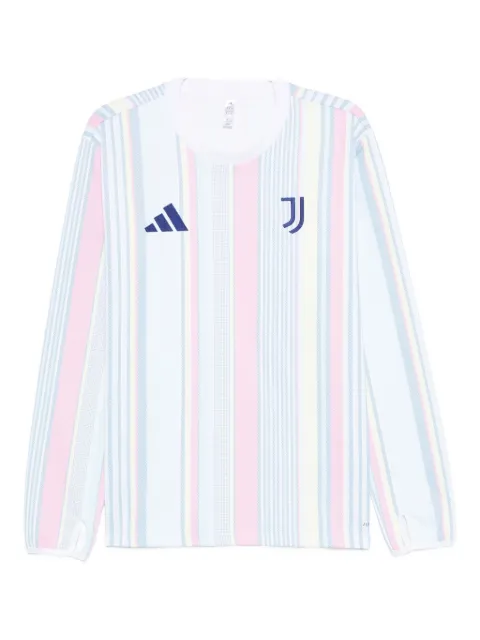 adidas playera manga larga con motivo de rayas en colaboración con Juventus