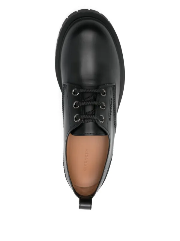 Givenchy レザー ダービーシューズ | ブラック | FARFETCH JP